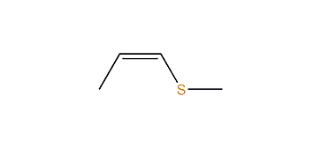 Methyl cis-1-propenyl sulfide